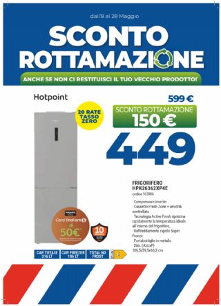 FRIGO HOTPOINT ARISTON HPK26362XP4E